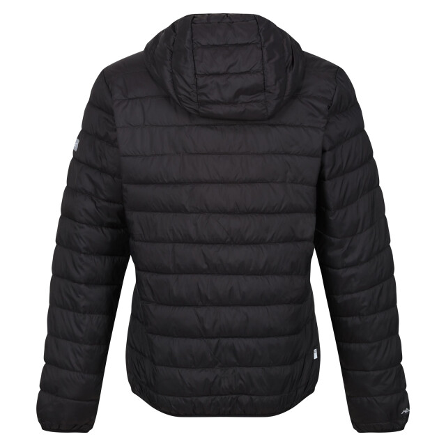 Regatta Dames hillpack puffer jacket UTRG8448_blackapricotcrush large