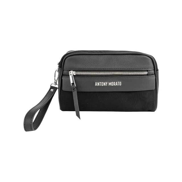 Antony Morato Pouch toilettas Antony Morato Zwart Pouch Toilettas large