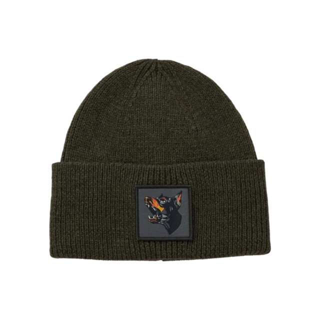 Antony Morato Muts met labelpatch Antony Morato Groen Muts Met Labelpatch large