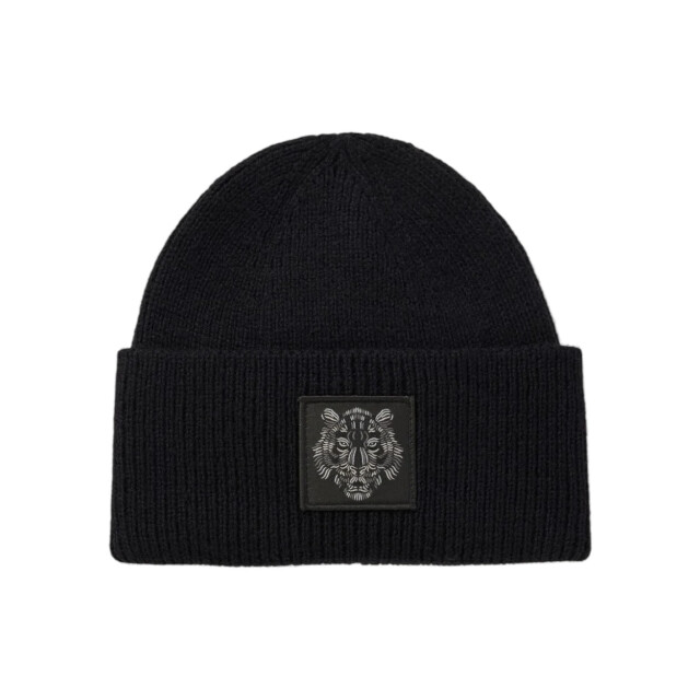 Antony Morato Muts met labelpatch Antony Morato Zwart Muts Met Labelpatch large