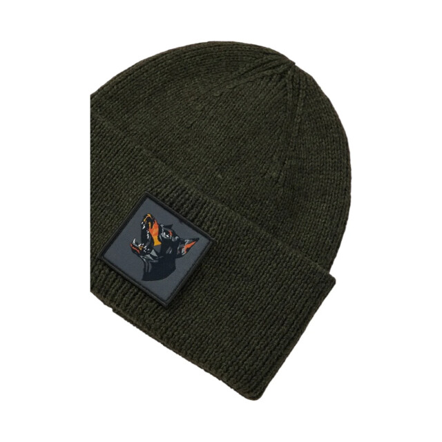 Antony Morato Muts met labelpatch Antony Morato Groen Muts Met Labelpatch large