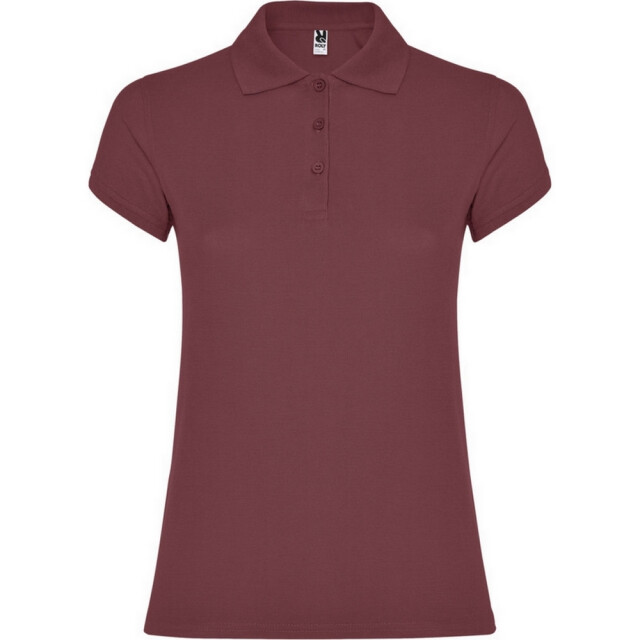 Roly Dames ster poloshirt UTLT5622_berryred large
