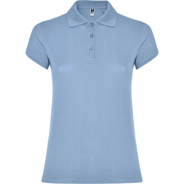 Roly Dames ster poloshirt UTLT5622_skyblue large