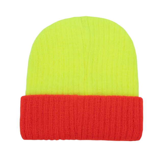 Korntex Tweekleurige muts UTLT925_yelloworange large