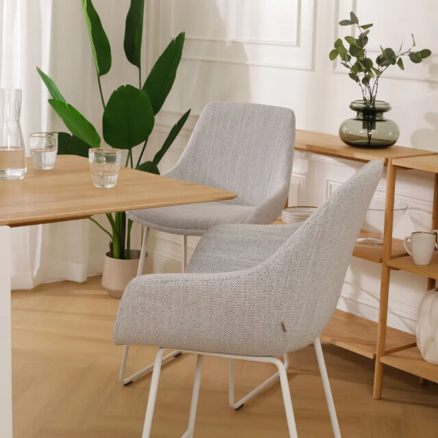 Nolon Nino-mae barkruk gemêleerd wit onderstel 75 cm 3031381 large