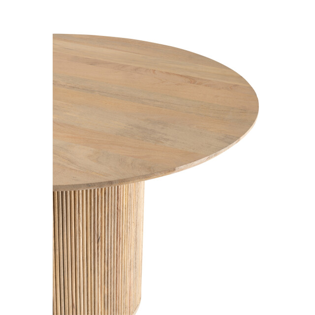 J-Line tafel vincent mangohout large 120x120x77cm 3001220 large