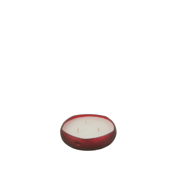 J-Line geurkaars m-chic glas small-15u 13x13x4cm 3066122 large