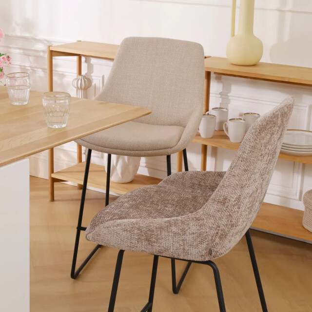 Nolon Nino-isa barkruk zwart onderstel 75 cm 3031390 large