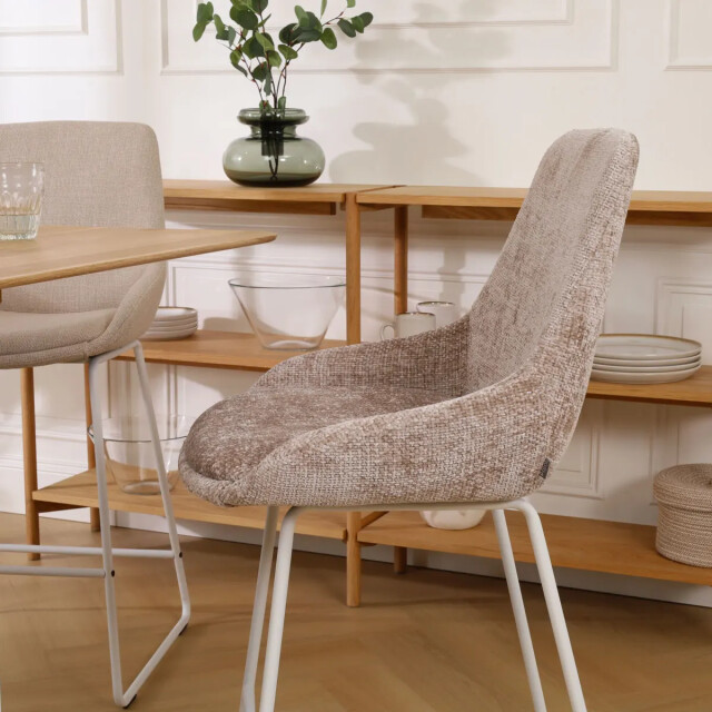 Nolon Nino-isa barkruk wit onderstel 75 cm 3031389 large