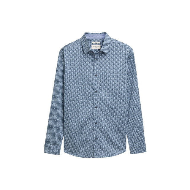 Tom Tailor Fitted printed stretch shirt dessin 5309.39.0238 large