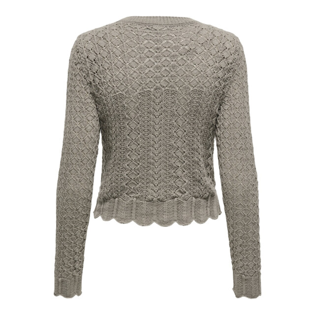 Only Onlsaga life ls o-neck cc knt taupe 4219.77.0136 large