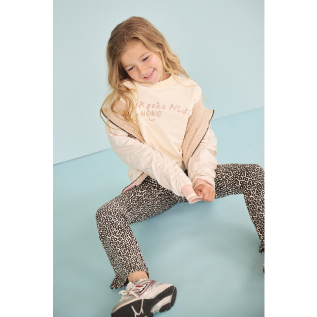 NoNo Zomer reversibel zomerjas meisjes wit capuchon beau N502-5202-020 large