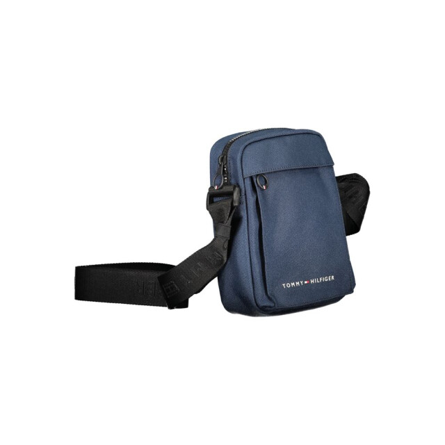 Tommy Hilfiger Schoudertas met aanpasbare band Tommy Hilfiger Blauwe Schoudertas Met Aanpasbare Band large