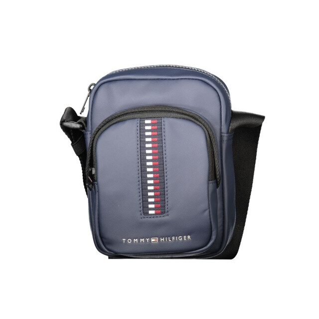 Tommy Hilfiger Mannenschoudertas met aanpasbare band Tommy Hilfiger Blauwe Mannenschoudertas Met Aanpasbare Band large