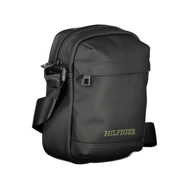 Tommy Hilfiger Schoudertas met verstelbare band Tommy Hilfiger Zwarte Schoudertas Met Verstelbare Band large
