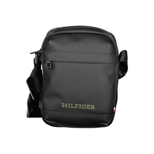Tommy Hilfiger Schoudertas met verstelbare band Tommy Hilfiger Zwarte Schoudertas Met Verstelbare Band large