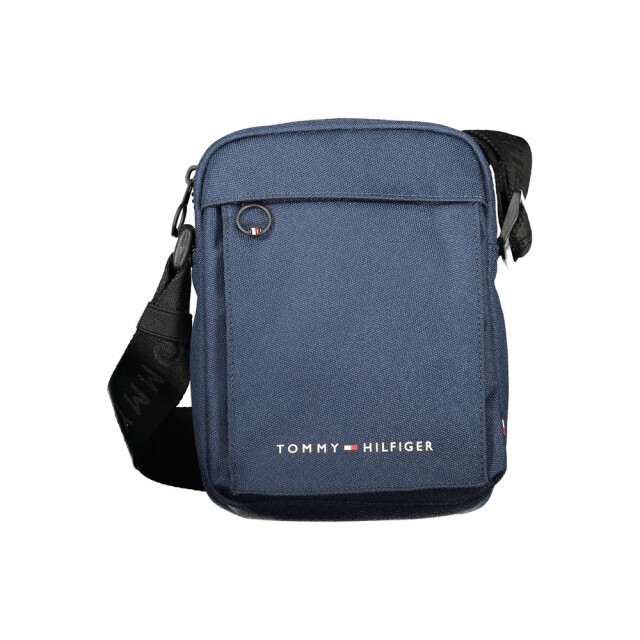 Tommy Hilfiger Schoudertas met aanpasbare band Tommy Hilfiger Blauwe Schoudertas Met Aanpasbare Band large