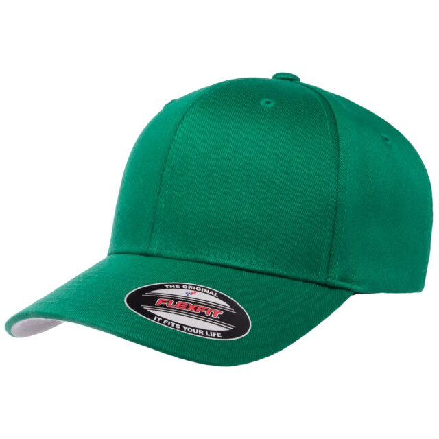 Flexfit Wollige gekamde muts UTLT2903_peppergreen large
