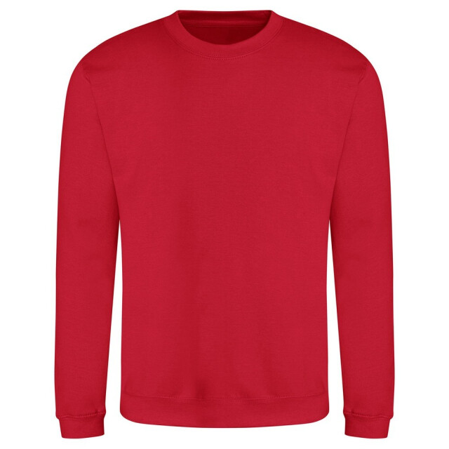 Awdis Unisex effen sweatshirt volwassenen UTLT3068_firered large