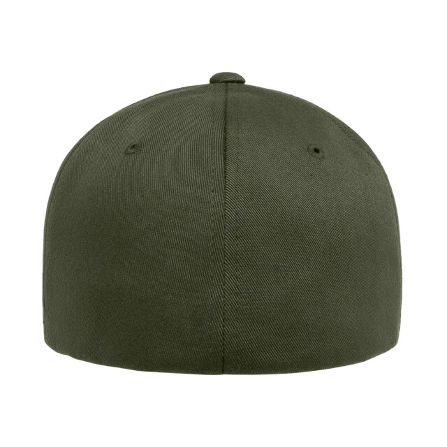 Flexfit Wollige gekamde muts UTLT2903_olive large