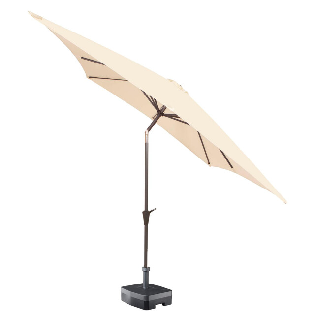 Kopu ® altea parasol vierkant 230x230 cm met windvanger creme 3066315 large