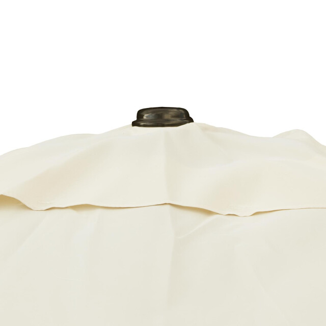 Kopu ® altea parasol vierkant 230x230 cm met windvanger creme 3066315 large