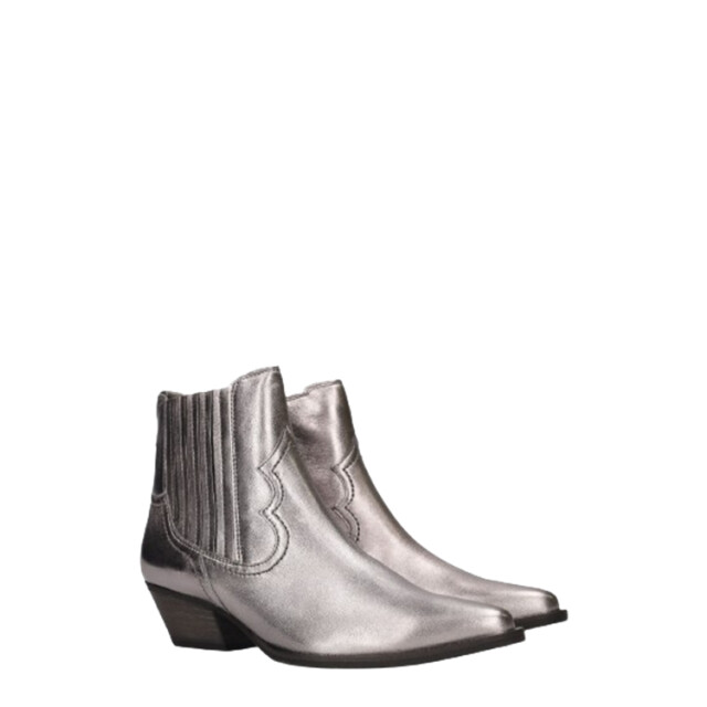 Paul Green 8144 Enkellaarzen Zilver 8144 large