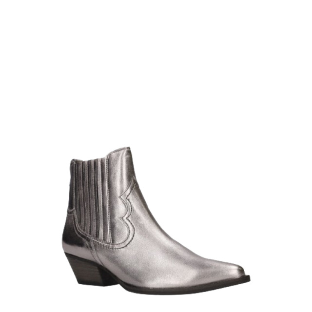 Paul Green 8144 Enkellaarzen Zilver 8144 large