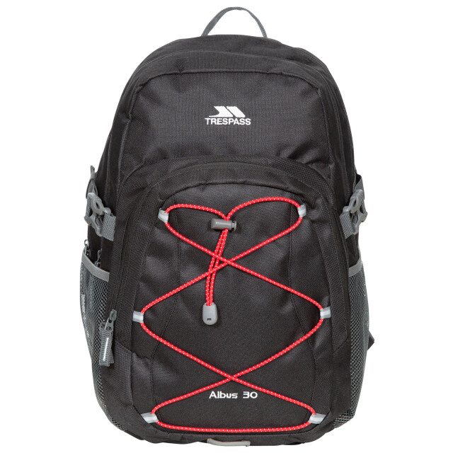 Trespass Albus 30 liter casual rugzak/rugzak UTTP2936_blackred large