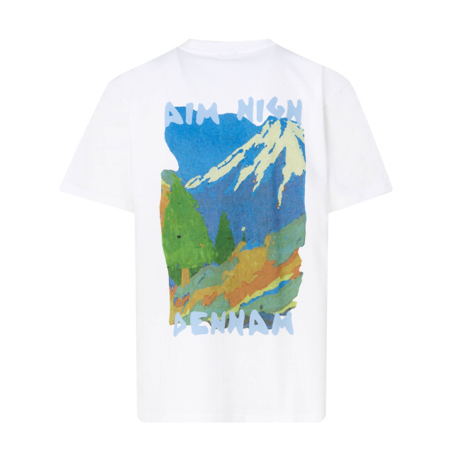 Denham Painter t-shirt met korte mouwen 101092-001-L large