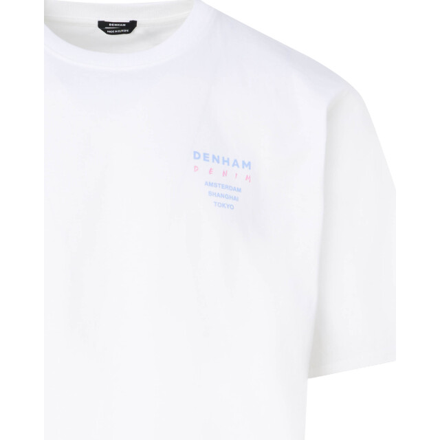 Denham Wave t-shirt met korte mouwen 101095-001-L large