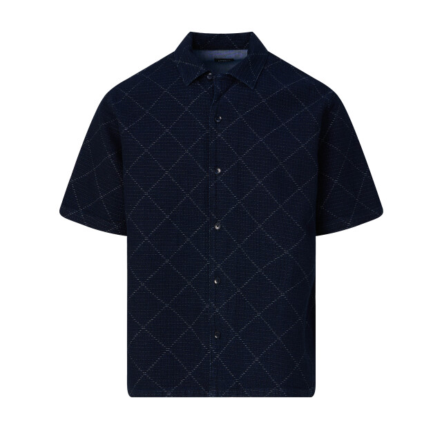 Denham Bowling casual overhemd met lange mouwen 101112-001-M large