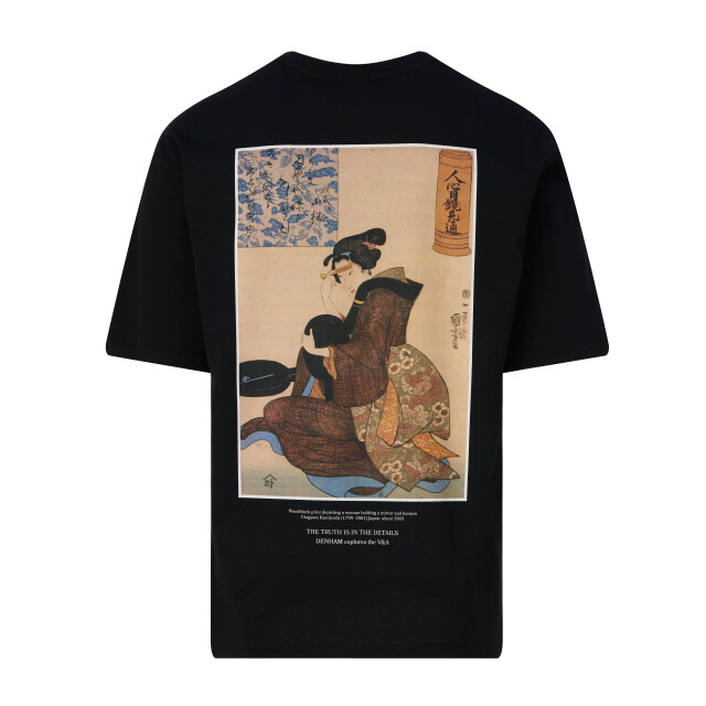 Denham Dva jinshin t-shirt met korte mouwen 101096-001-XL large