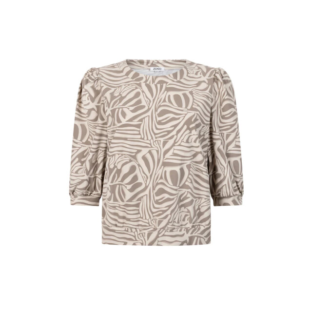 Zoso Blouse nadine sand taupe 251NADINE large