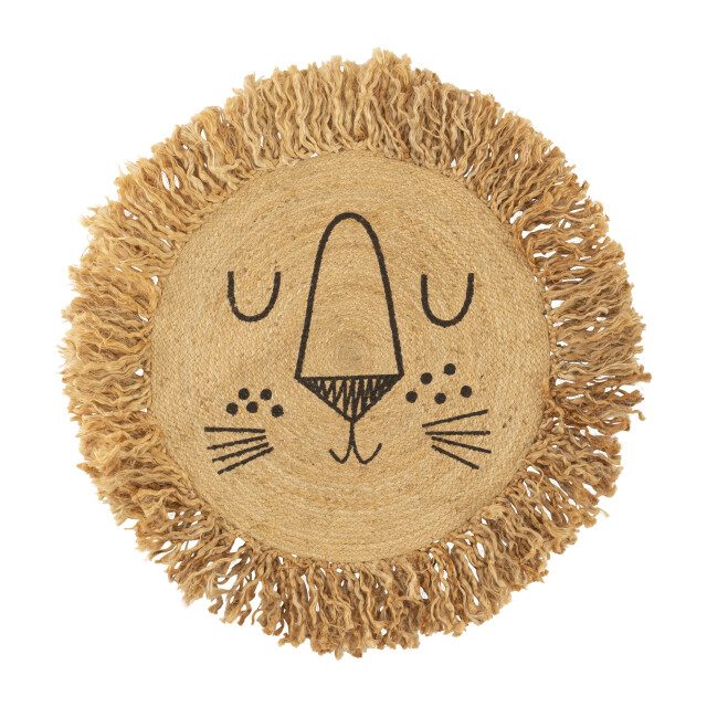 Casa di Elturo Vloerkleed tapijt jutte leo – Ø90 cm 2749349 large