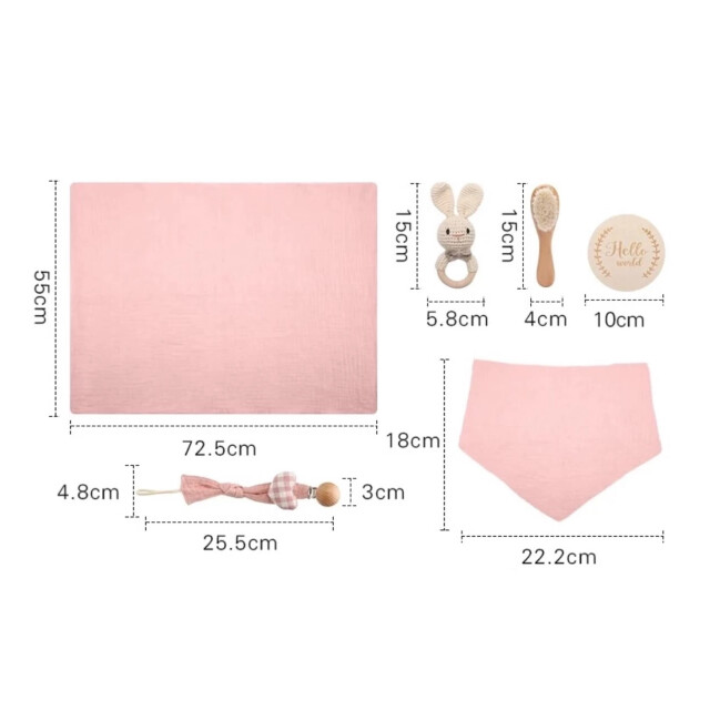 Casa di Elturo Set van 6 – kraam cadeau konijntje 2756838 large