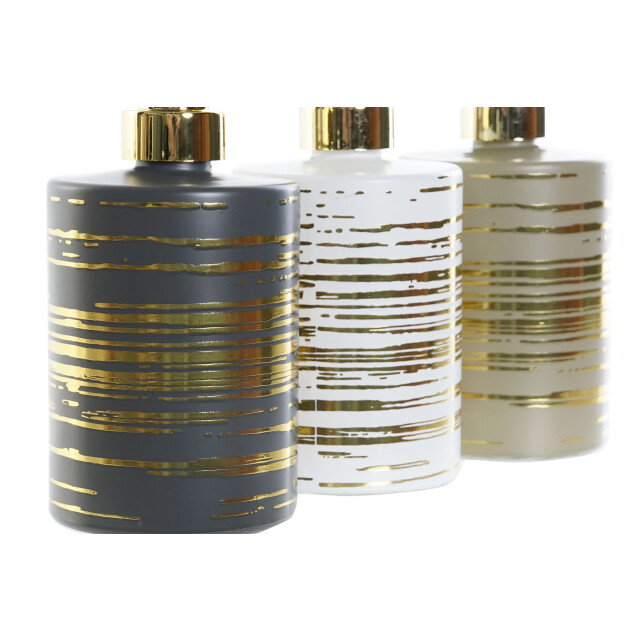 Casa di Elturo Glazen zeep pompje/dispenser abstract / goud 2003037 large