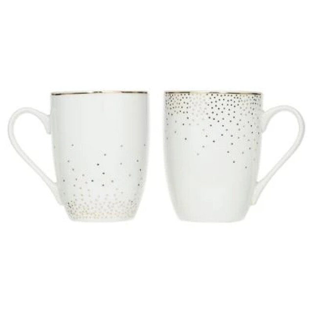 Casa di Elturo Geschenk / cadeau set set van 2 thee / koffie mok glam porselein / 1364389 large
