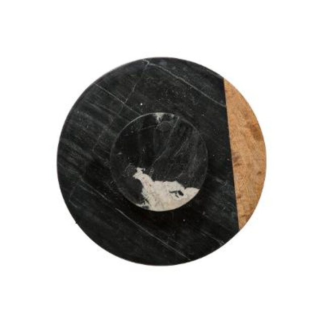 Casa di Elturo Draaiplateau serveerplank marble draaischijf van 100%marmer & hout - 1360922 large