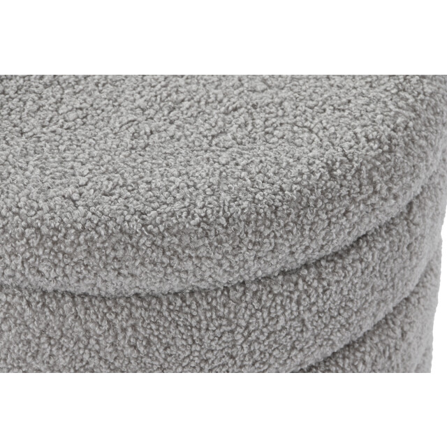 Casa di Elturo Bank poef teddy met opbergruimte goudkleurige bies - l80 x b40 x h42 2837974 large