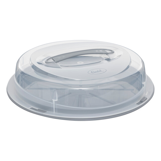 Casa di Elturo Taartdoos met deksel grijs patisserie Ø30.5 cm ideaal voor bewaren en 3037733 large