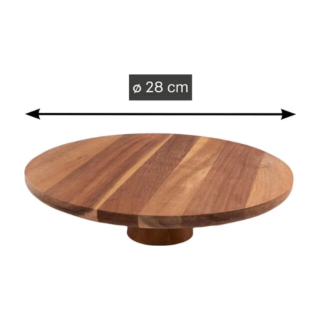 Casa di Elturo Taart plateau acacia hout Ø28 x h9cm 2837975 large