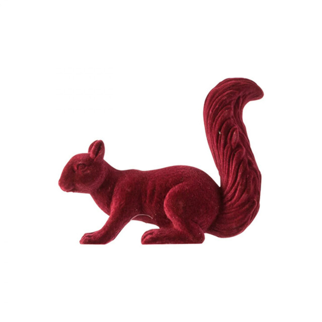 Casa di Elturo Set van 2 velvet eekhoorn /rood 1358745 large