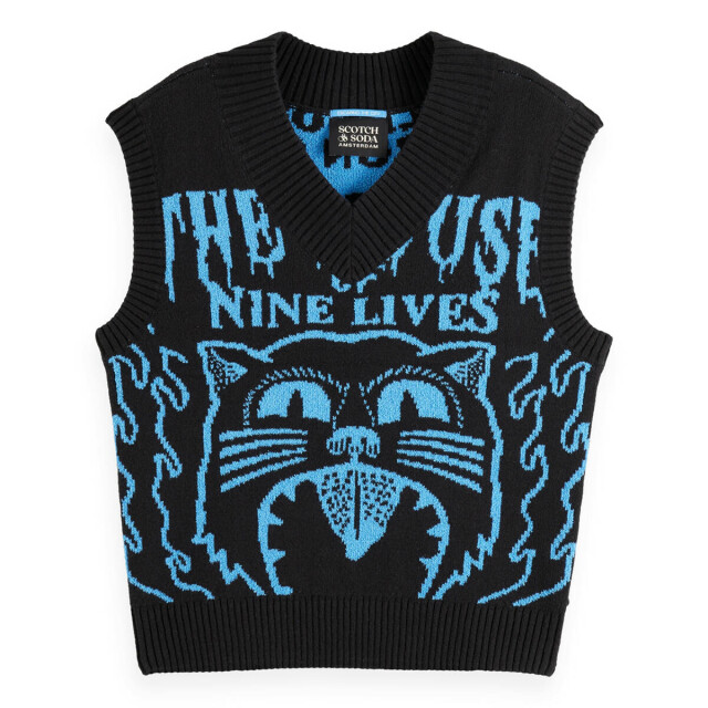 Scotch & Soda Vest u9a00673t Scotch & Soda Spencer U9A00673T large