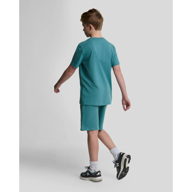 Lyle and Scott Zomer sweat short jongens storm MLB2014V-X579 Blue Storm large