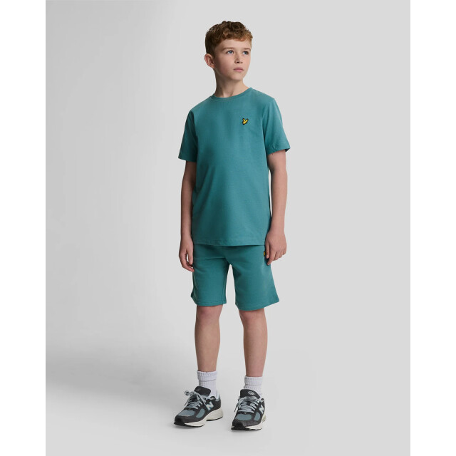 Lyle and Scott Zomer sweat short jongens storm MLB2014V-X579 Blue Storm large