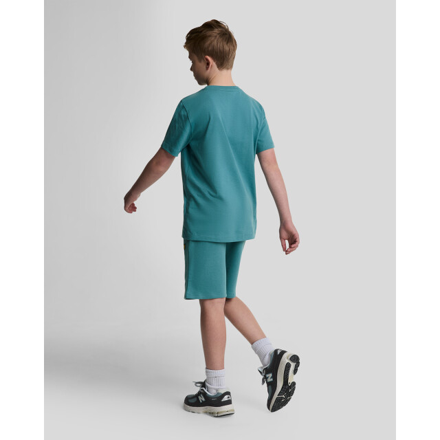 Lyle and Scott Zomer sweat short jongens storm MLB2014V-X579 Blue Storm large