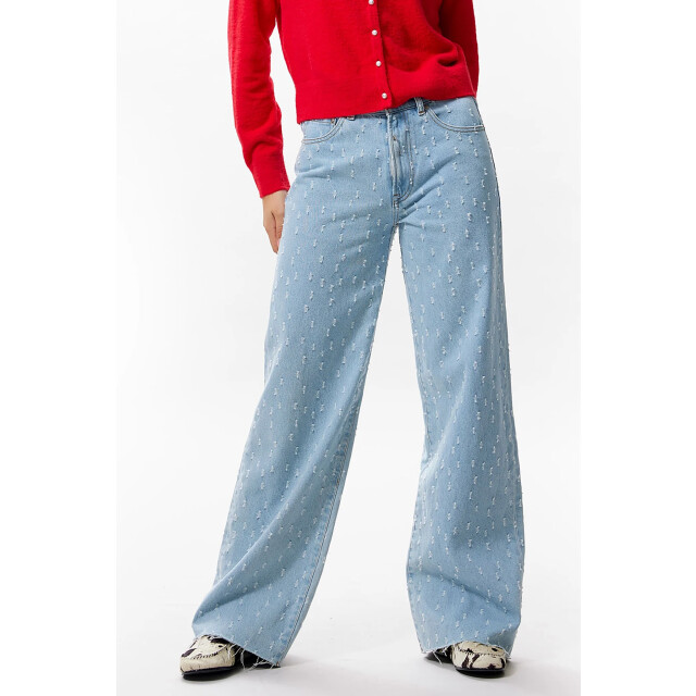 Catwalk Junkie 2502010001 jeans loose with textured fabric 2502010001 Jeans Loose with textured fabric large