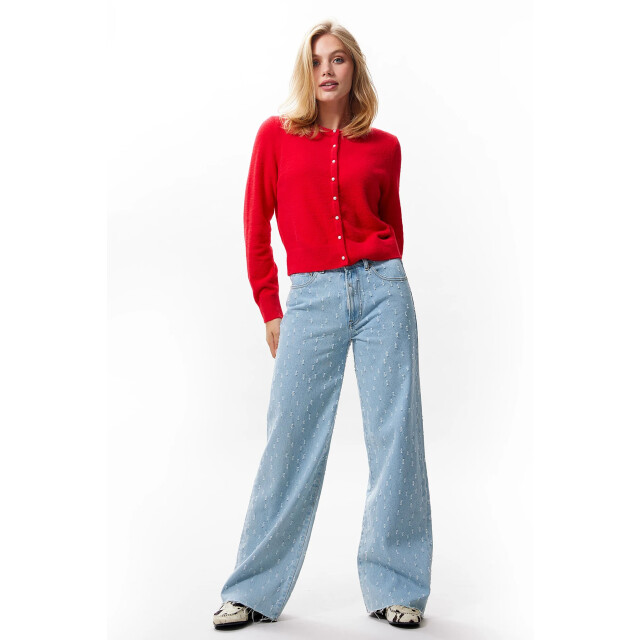 Catwalk Junkie 2502010001 jeans loose with textured fabric 2502010001 Jeans Loose with textured fabric large
