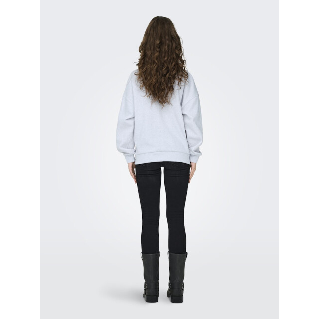 Only onlbobbi l/s good o-neck cs swt 15349053 light grey melange 06721.910.0006 large
